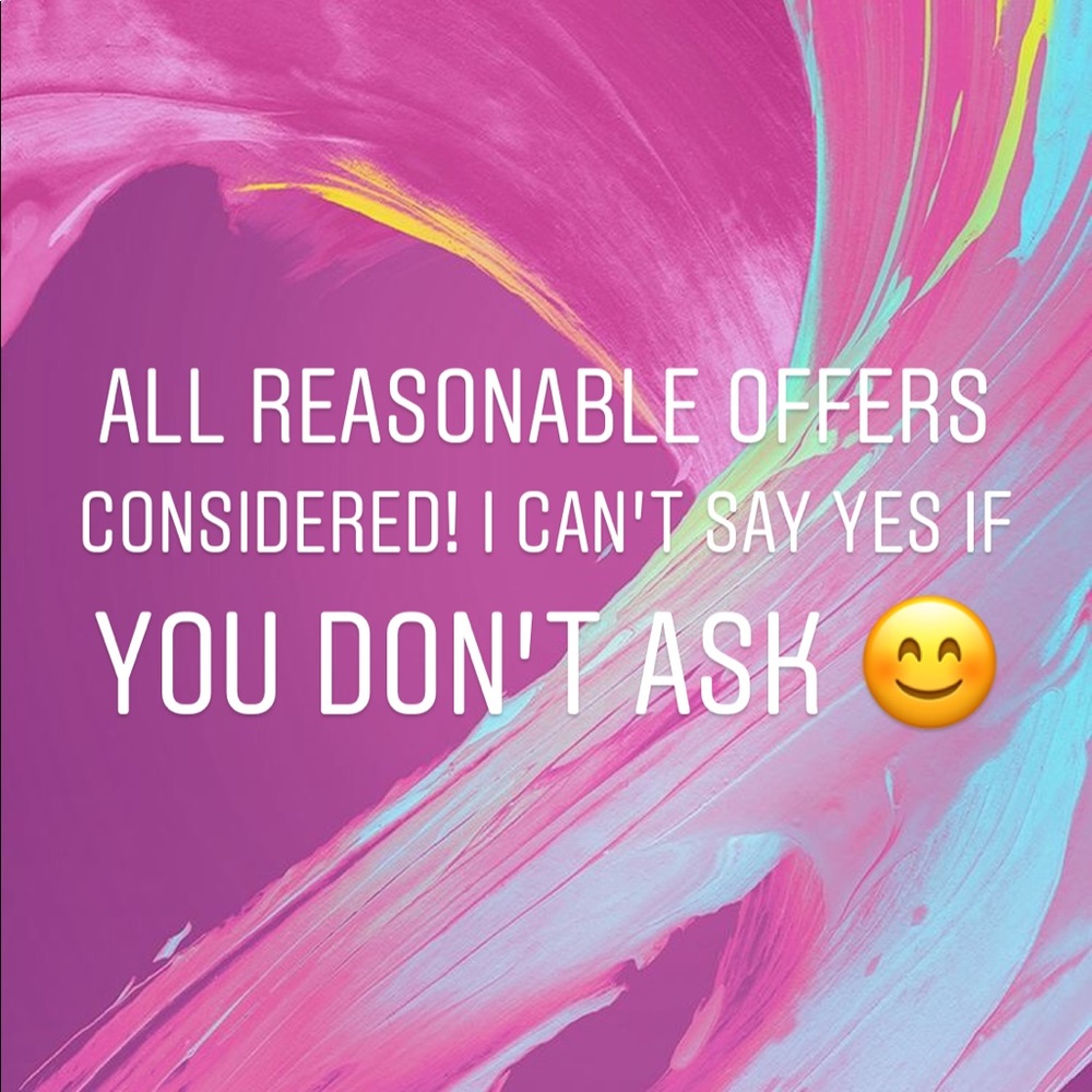 No lowball offers please 👍🏻